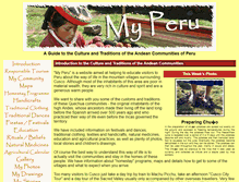 Tablet Screenshot of myperu.org